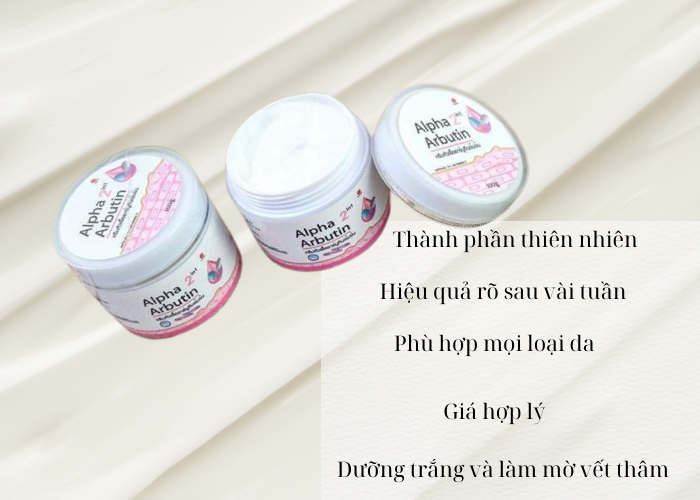 Kem dưỡng trắng da Alpha Arbutin 2 In 1 Thái Lan Sữa Dưỡng Thể-1