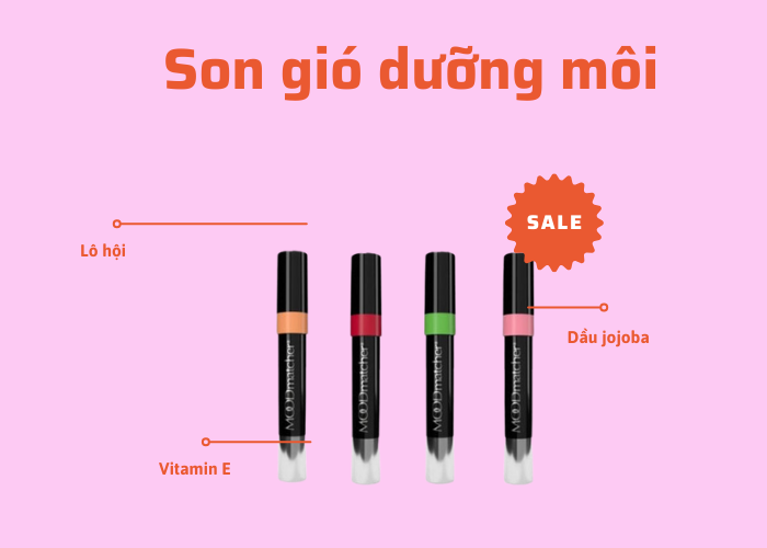 Son gió Moodmatcher Luxe Twist Sticks USA Trang Điểm Đôi Môi-1