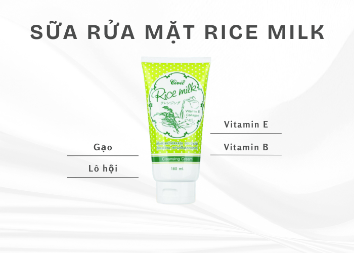 Sữa rửa mặt Rice Milk Thái Lan Sữa Rửa Mặt-1