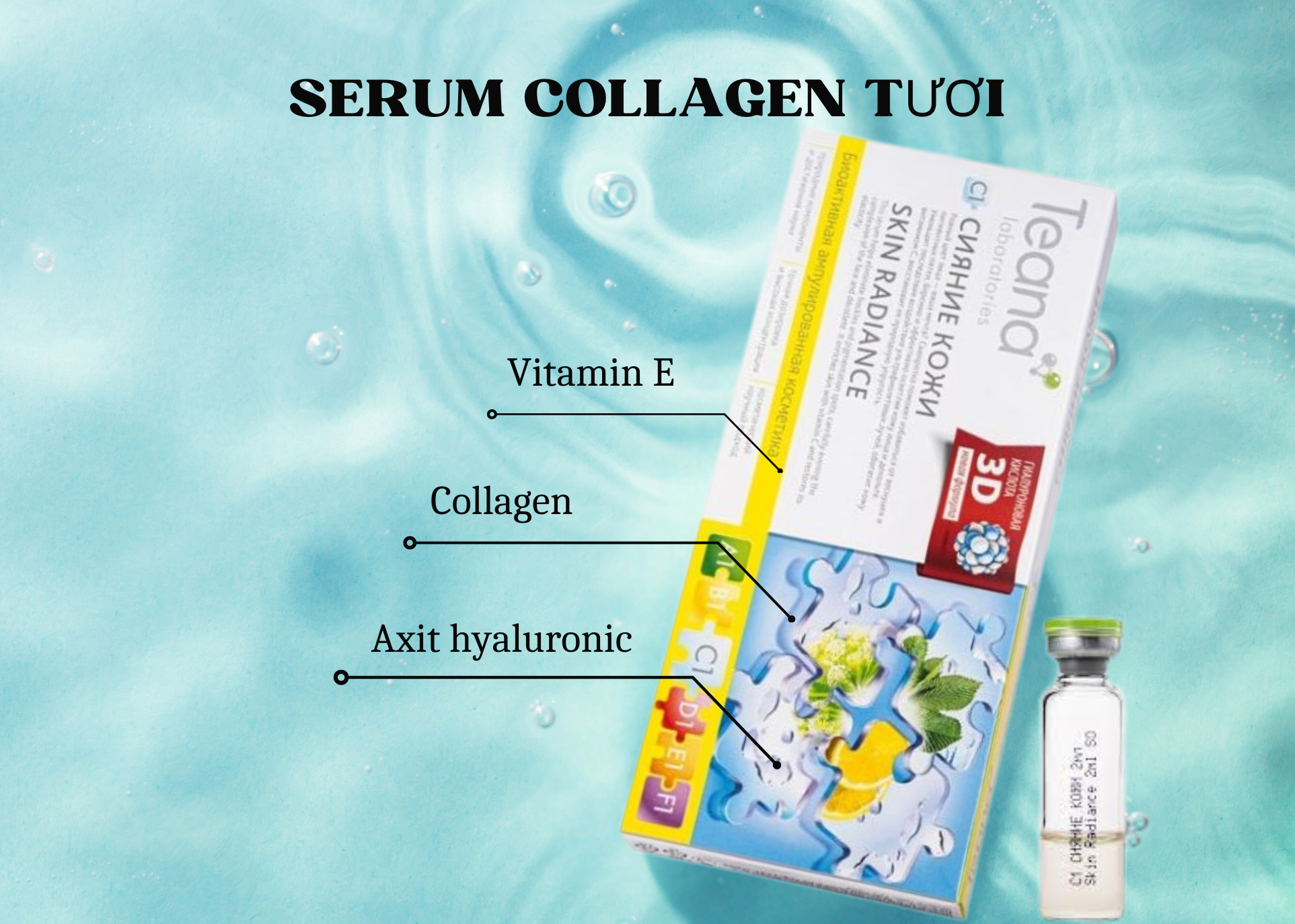 Serum collagen tươi Teana Nga Dưỡng Da Mặt-1