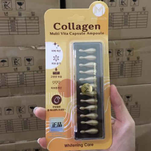Viên Collagen Tươi Đẹp Da Ammud Multi Vita Ampoule Collagen Hàn Quốc