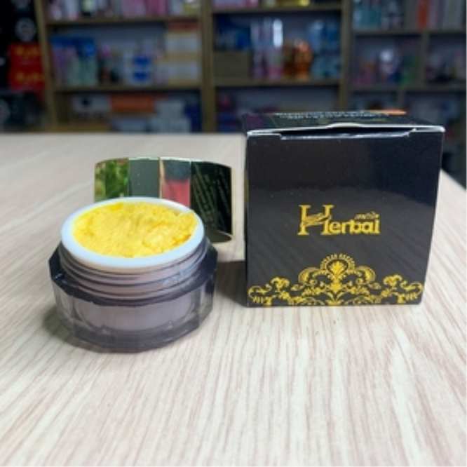 Kem Nghệ Trị Thâm Dưỡng Trắng Turmeric Herbal Cream 5g Thái Lan