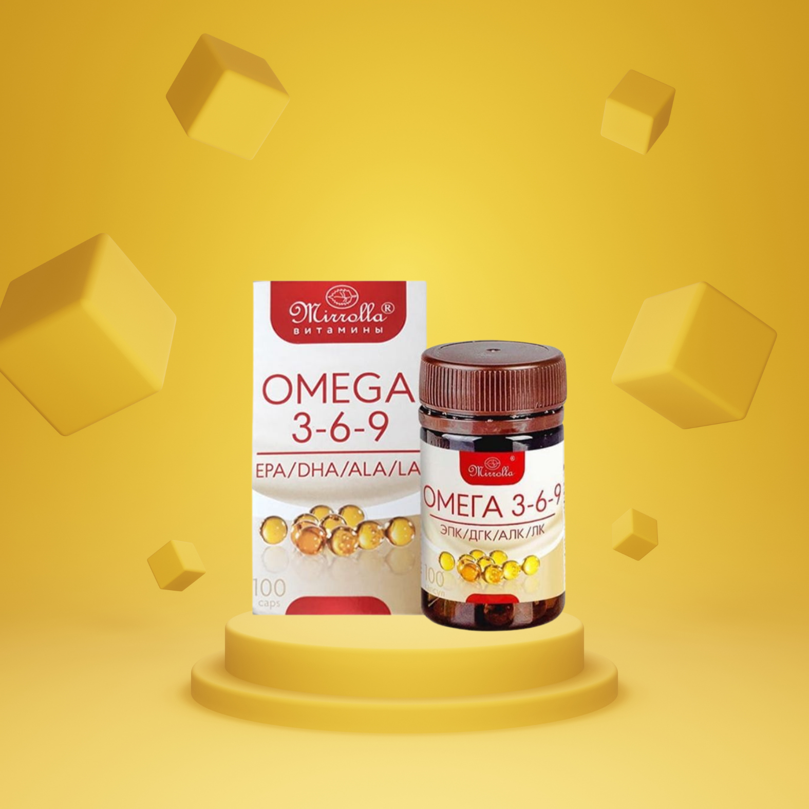 Omega 3-6-9 Mirrolla của Nga