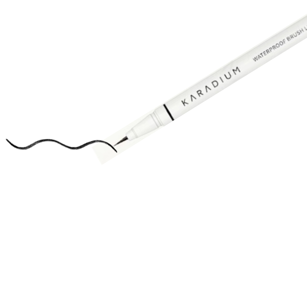 Bút kẻ mắt Karadium Waterproof Brush Liner White-2