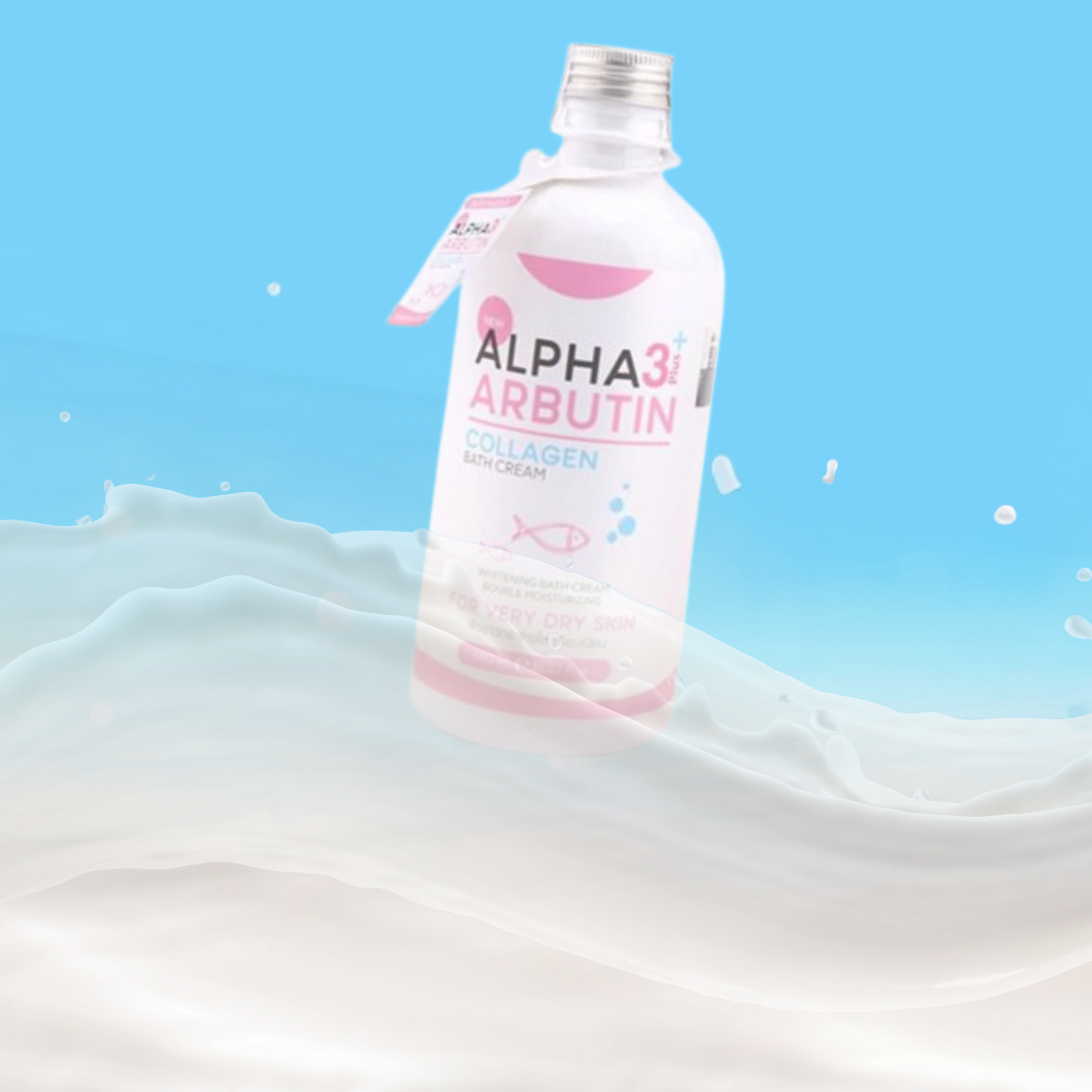 Sữa tắm trắng da Alpha Arbutin 3 Plus Collagen Bath Cream Thái Lan-1